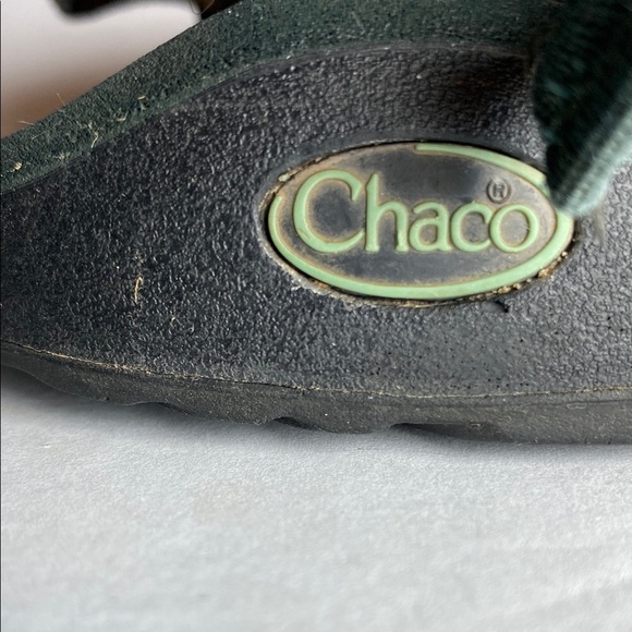 Chaco ZX2 Classic Women's Blue and Tan Print Sandals - Picture 5 of 9